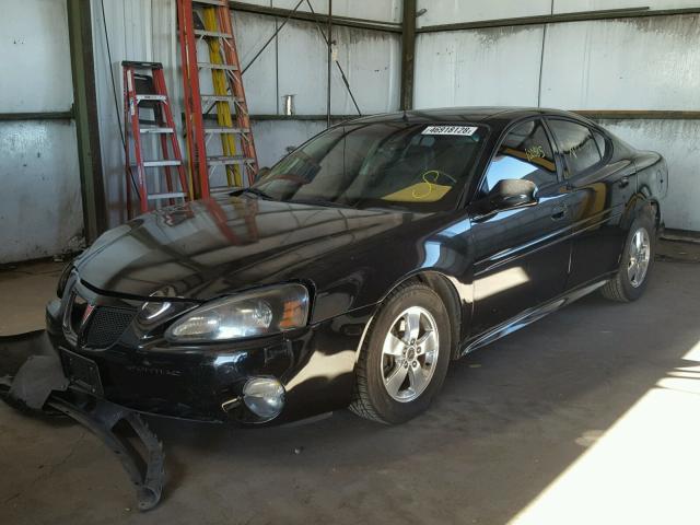 2G2WS522751296425 - 2005 PONTIAC GRAND PRIX Чорний фото 2