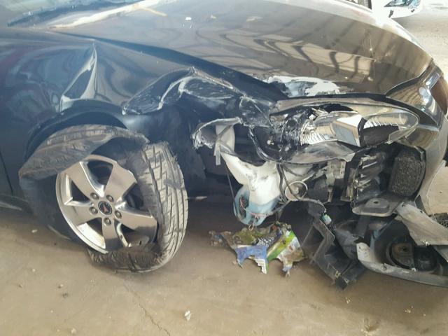 2G2WS522751296425 - 2005 PONTIAC GRAND PRIX Чорний фото 9