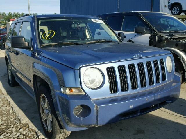 1J8FF28W57D307625 - 2007 JEEP PATRIOT BLUE photo 1