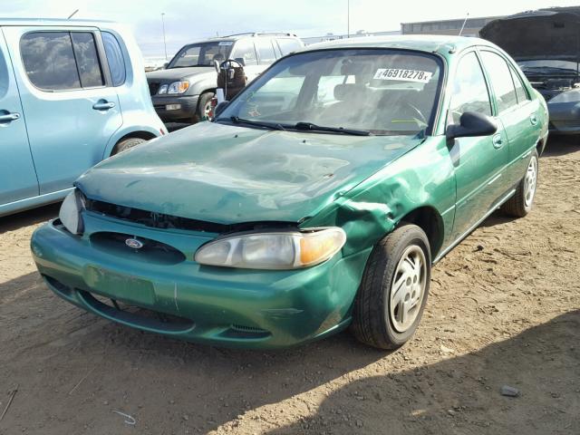 3FAFP13P82R106371 - 2002 FORD ESCORT GREEN photo 2