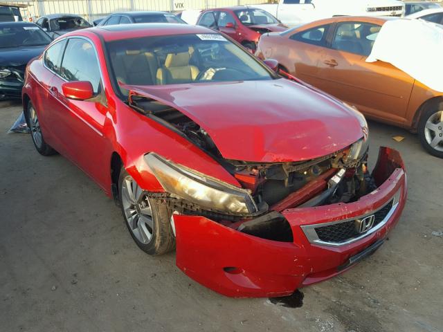 1HGCS12819A000341 - 2009 HONDA ACCORD EXL RED photo 1