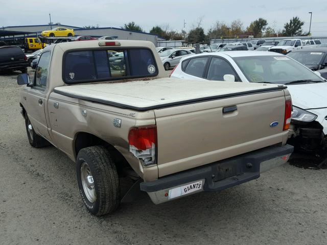 1FTCR10A2TPB15745 - 1996 FORD RANGER TAN photo 3