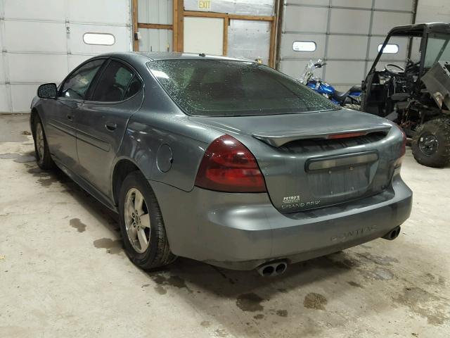 2G2WS522851351190 - 2005 PONTIAC GRAND PRIX GRAY photo 3