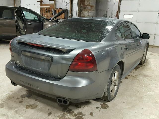 2G2WS522851351190 - 2005 PONTIAC GRAND PRIX GRAY photo 4