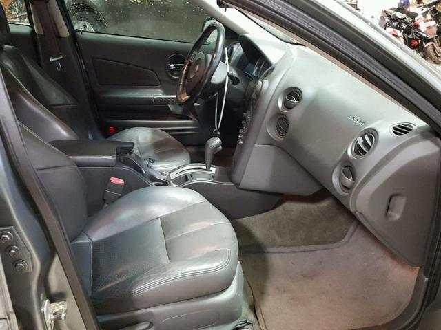 2G2WS522851351190 - 2005 PONTIAC GRAND PRIX GRAY photo 5