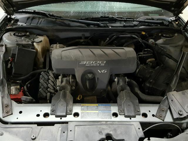 2G2WS522851351190 - 2005 PONTIAC GRAND PRIX GRAY photo 7