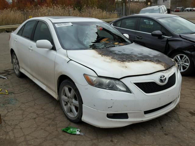 4T1BE46K58U745417 - 2008 TOYOTA CAMRY CE WHITE photo 1