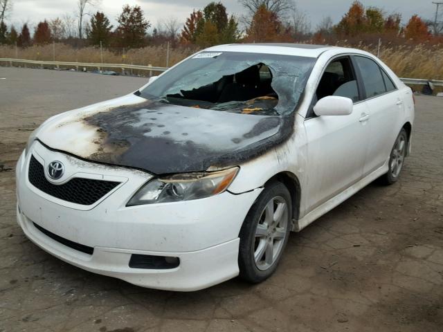 4T1BE46K58U745417 - 2008 TOYOTA CAMRY CE WHITE photo 2