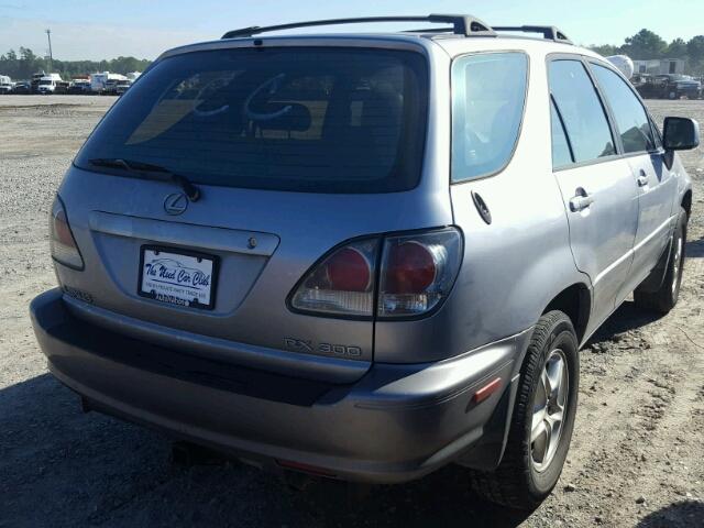 JTJGF10U420120860 - 2002 LEXUS RX 300 SILVER photo 4