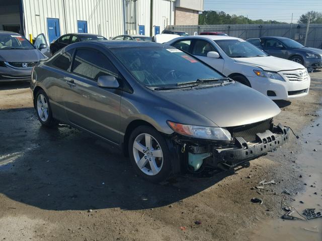 2HGFG11857H576657 - 2007 HONDA CIVIC EX CHARCOAL photo 1