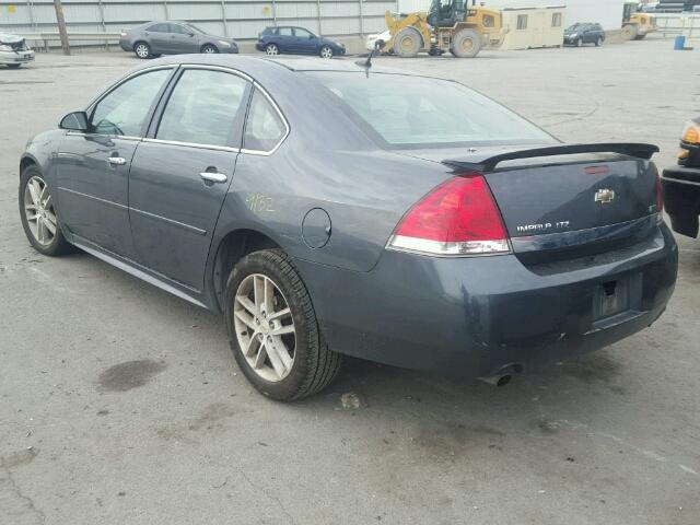 2G1WC5EM0B1180879 - 2011 CHEVROLET IMPALA LTZ CHARCOAL photo 3