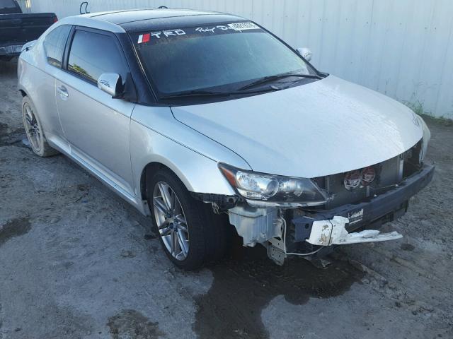 JTKJF5C78B3015607 - 2011 TOYOTA SCION TC 银色 照片 1