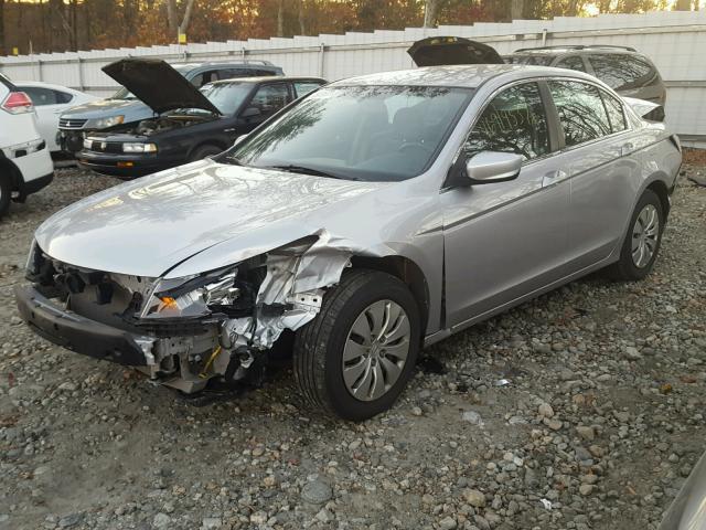 1HGCP2F38BA132220 - 2011 HONDA ACCORD LX SILVER photo 2