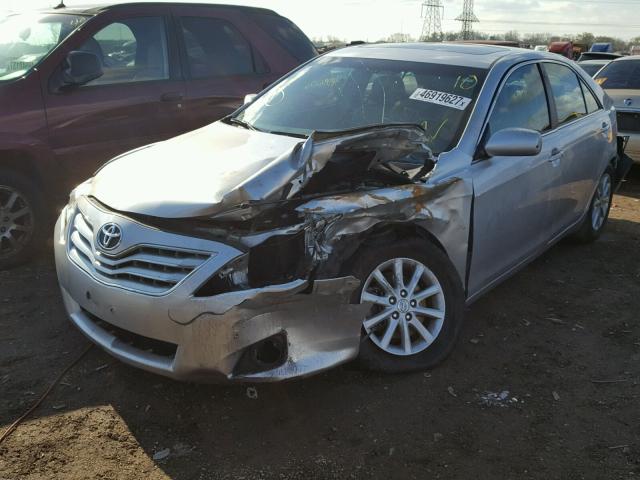 4T4BF3EK3BR144822 - 2011 TOYOTA CAMRY BASE SILVER photo 2