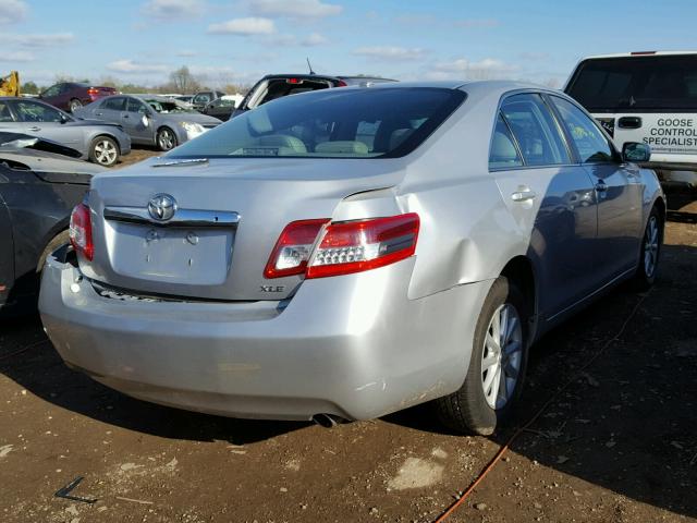 4T4BF3EK3BR144822 - 2011 TOYOTA CAMRY BASE SILVER photo 4