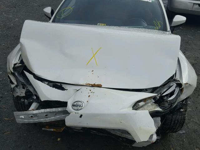 JF1ZNAA18D2720085 - 2013 TOYOTA SCION FR-S თეთრი ფოტო 7