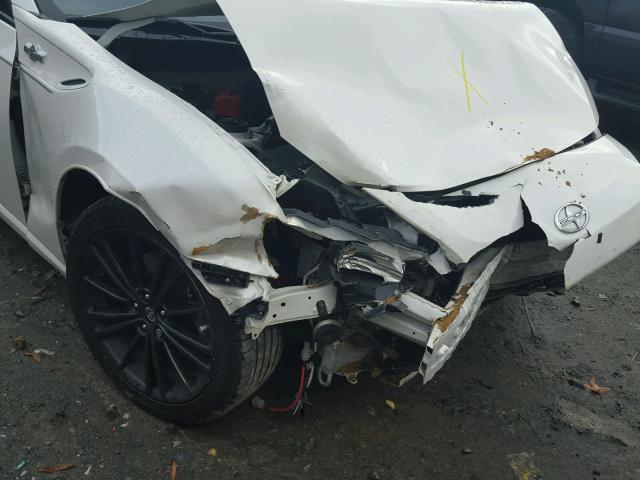 JF1ZNAA18D2720085 - 2013 TOYOTA SCION FR-S თეთრი ფოტო 9