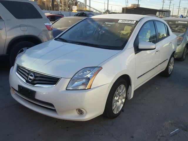 3N1AB6AP7AL623653 - 2010 NISSAN SENTRA 2.0 WHITE photo 2