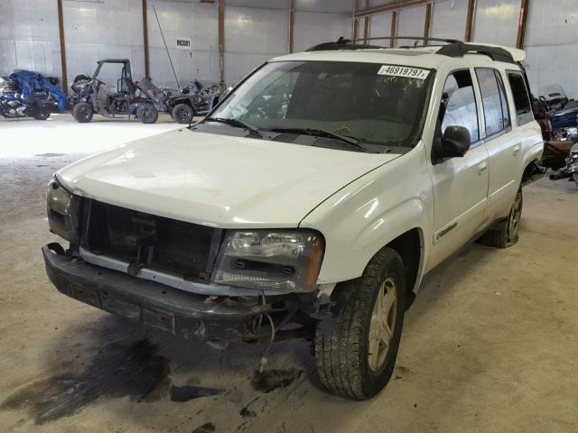 1GNET16S332142032 - 2003 CHEVROLET TRAILBLAZE WHITE photo 2