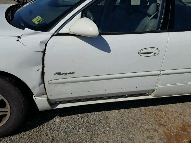 2G4WB55K9Y1252188 - 2000 BUICK REGAL LS WHITE photo 9