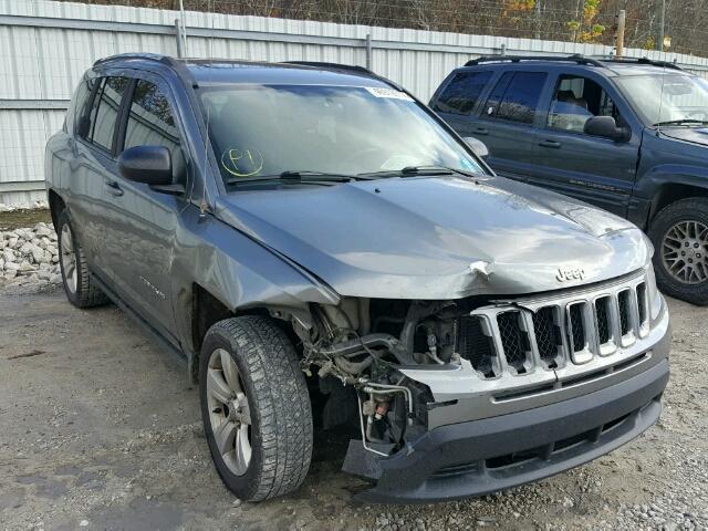 1J4NF1FB3BD266606 - 2011 JEEP COMPASS SP GRAY photo 1