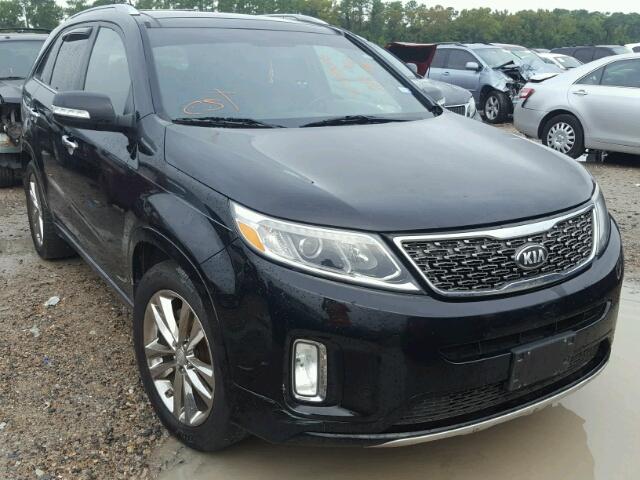 5XYKW4A72EG472583 - 2014 KIA SORENTO SX BLACK photo 1