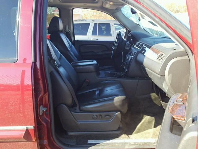 1GKFK66837J289730 - 2007 GMC YUKON XL D RED photo 5