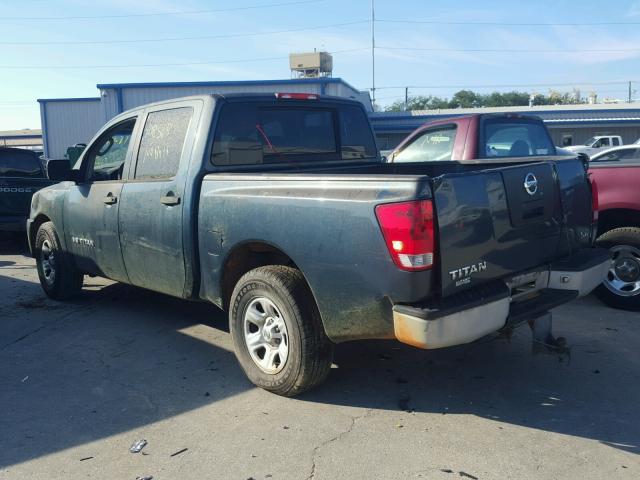 1N6AA07A56N505217 - 2006 NISSAN TITAN XE BLUE photo 3