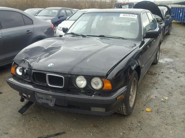 WBAHD6323SGK54431 - 1995 BMW 525 I AUTO BLACK photo 2