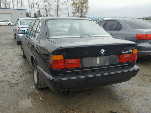 WBAHD6323SGK54431 - 1995 BMW 525 I AUTO BLACK photo 3