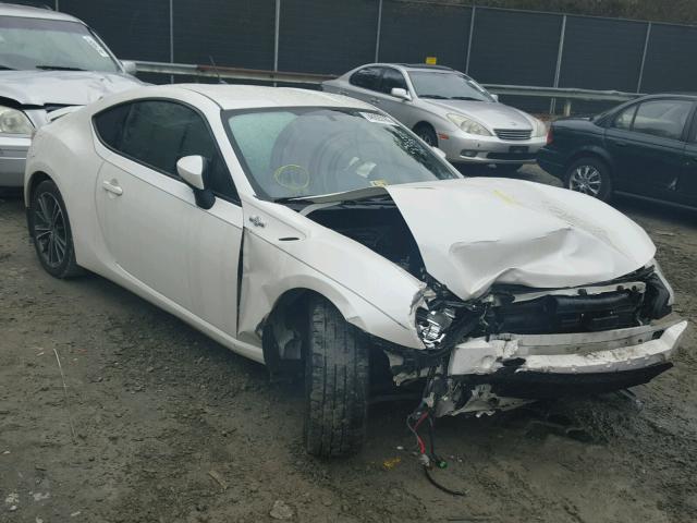 JF1ZNAA17D1731844 - 2013 TOYOTA SCION FR-S WHITE photo 1
