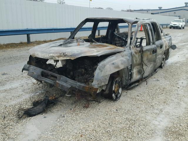 3GNEK12T24G299576 - 2004 CHEVROLET AVALANCHE BURN photo 2