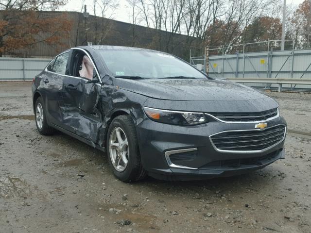 1G1ZB5ST9HF202634 - 2017 CHEVROLET MALIBU LS GRAY photo 1