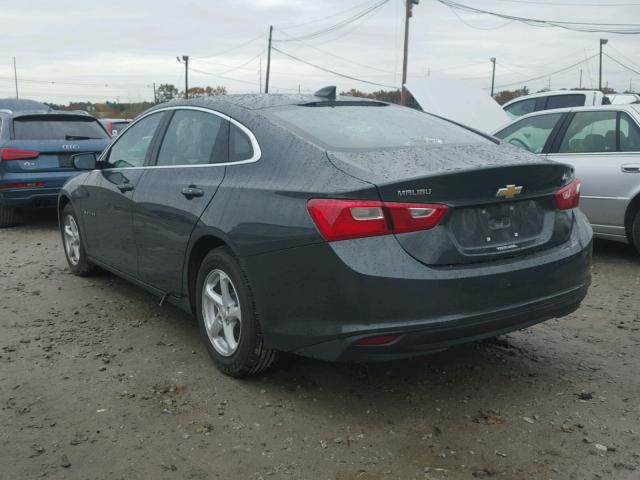 1G1ZB5ST9HF202634 - 2017 CHEVROLET MALIBU LS GRAY photo 3