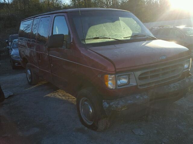 1FMNE31L92HA65253 - 2002 FORD ECONOLINE RED photo 1