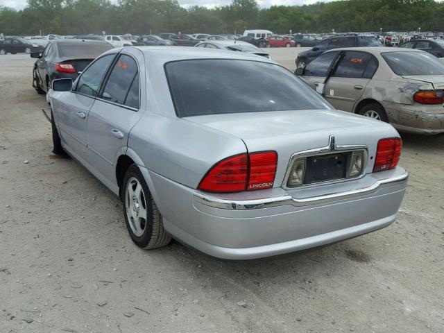 1LNHM87A9YY753877 - 2000 LINCOLN LS SILVER photo 3