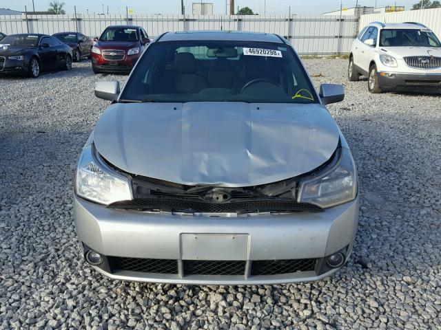 1FAHP36N09W159782 - 2009 FORD FOCUS SES SILVER photo 7