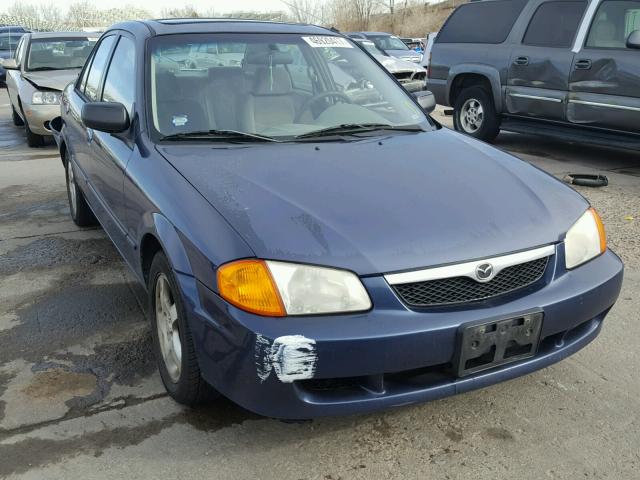 JM1BJ2239Y0213467 - 2000 MAZDA PROTEGE ES 蓝色 照片 1