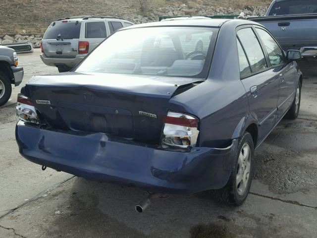 JM1BJ2239Y0213467 - 2000 MAZDA PROTEGE ES BLUE photo 4