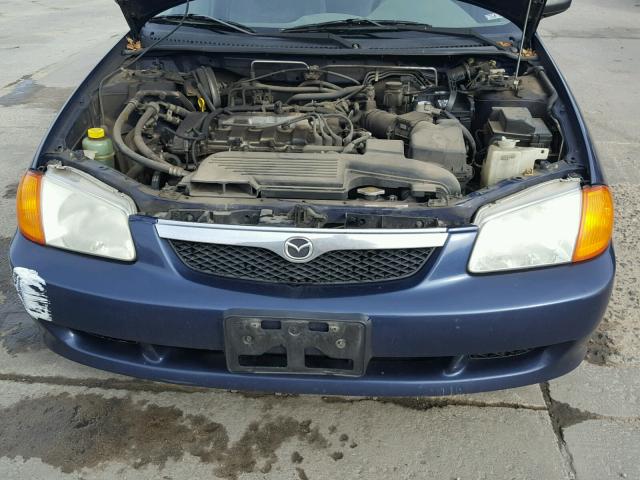 JM1BJ2239Y0213467 - 2000 MAZDA PROTEGE ES BLUE photo 7