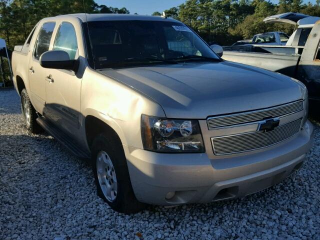 3GNFK12327G140307 - 2007 CHEVROLET AVALANCHE BEIGE photo 1