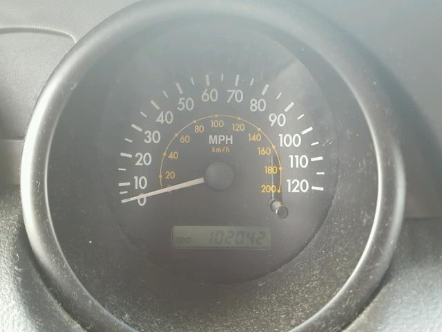 KL1TD666X6B577851 - 2006 CHEVROLET AVEO BLACK photo 8