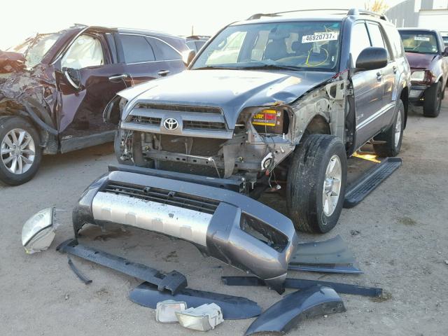 JTEBU14R430014009 - 2003 TOYOTA 4RUNNER SR GRAY photo 2