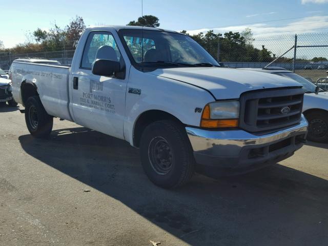 1FTSF30L81ED81071 - 2001 FORD F350 WHITE photo 1