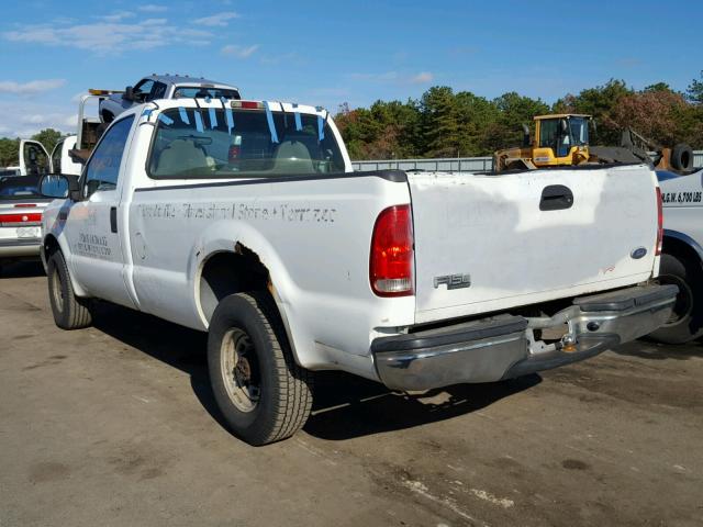 1FTSF30L81ED81071 - 2001 FORD F350 WHITE photo 3