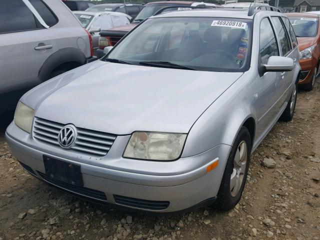 WVWSL61J45W037101 - 2005 VOLKSWAGEN JETTA GLS SILVER photo 2