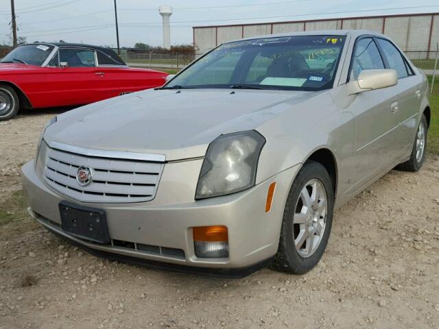 1G6DP577370152512 - 2007 CADILLAC CTS HI FEA BEIGE photo 2