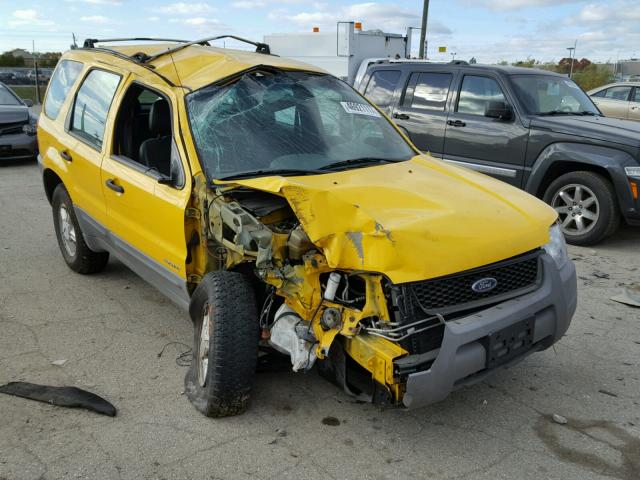 1FMYU011X2KA06518 - 2002 FORD ESCAPE XLS YELLOW photo 1