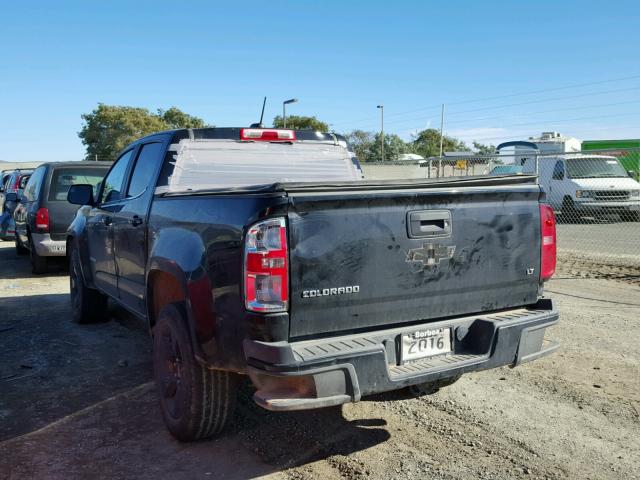 1GCGSCEA0G1159018 - 2016 CHEVROLET COLORADO L BLACK photo 3