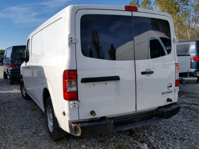 1N6BF0KMXFN803205 - 2015 NISSAN NV 1500 WHITE photo 3